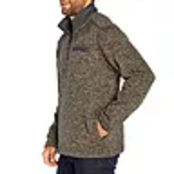 Casual & Comfy! Eddie Bauer Men's Sweater Fleece Pullover - NWT-  X-Large - Picture 3 of 5